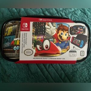 Nintendo Switch Game Traveler Deluxe Travel -Carrying Case- Super Mario Odyssey